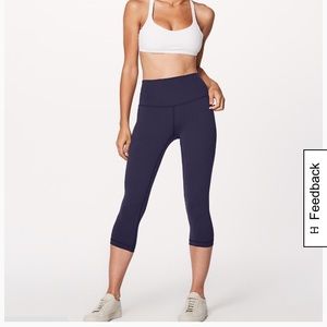 Navy lulu lemon leggings